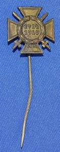 Hindenburg Front Fighter Honor Cross Stickpin