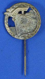 Kriegsmarine Blockade Runner Badge Stickpin