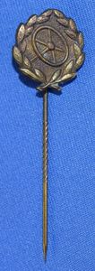 Army / Waffen SS Bronze Driver Badge Stickpin