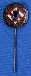 Reichsverband Der Wirtschaftsleiter National Economic Leader Stickpin