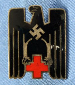 Red Cross Visor Cap Insignia