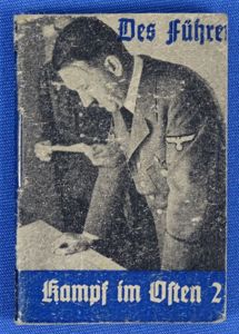 Winterhilfswerk Donation Booklet: 'Der Fuhrer Kampf im Osten 2″