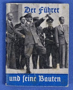 Third Reich Winterhilfswerk Donation Booklet: 'Der Fuhrer und Feine Bauten'