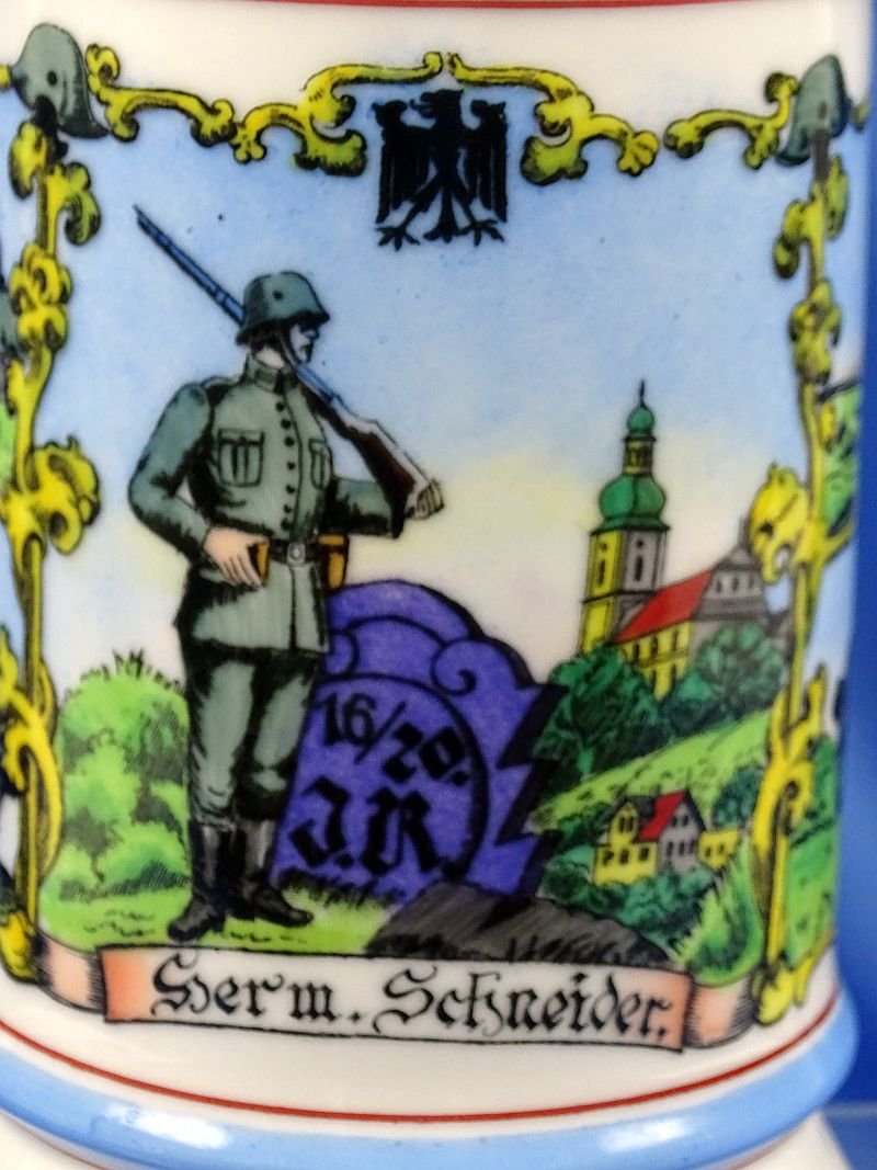 Named Reichswehr Infantry Regiment Service Stein — image 2