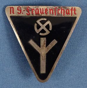 N.S. Frauenschaft Member Badge RZM M1/72