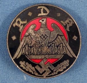 R.D.K. Lapel Buttonhole Badge