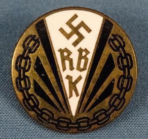 R.B.K. 'Reichsbund der Körperbehinderten' Member Badge
