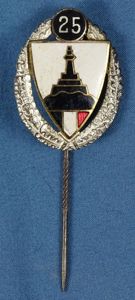 Kyffhauserbund 25 Year Member Stickpin