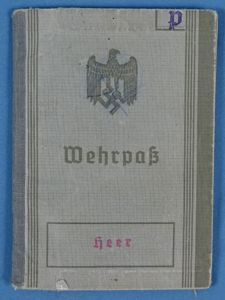 1937 German Army Wehrpass