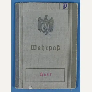 1937 German Army Wehrpass