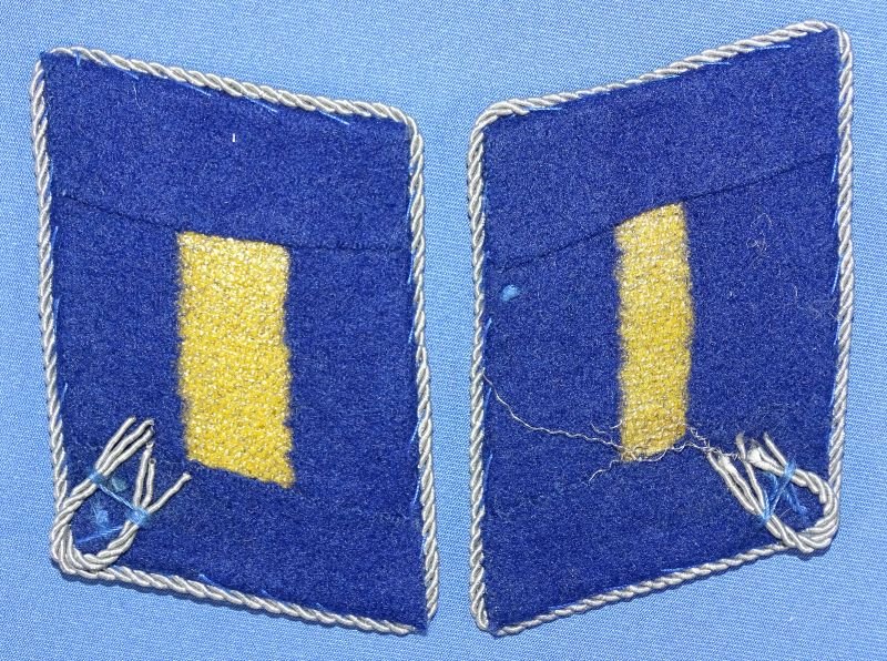 Pair of Luftwaffe Medical Major Collar Tabs — image 2