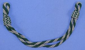 Third Reich Customs Service Visor Cap Chin Cord
