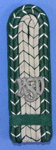 Single German Customs Service Zollbetreibassistent Ausserplanmassig Shoulder Board