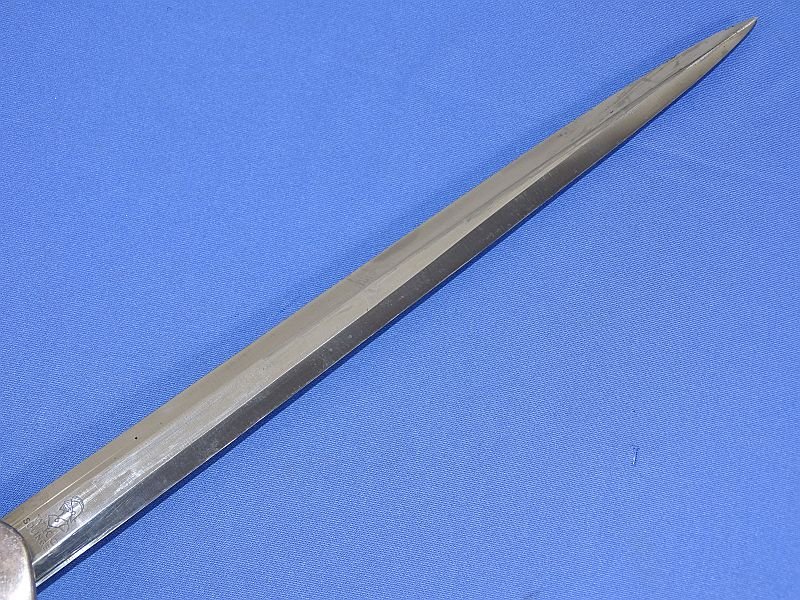 Untouched and Uncleaned Army Officer Dagger by WKC with Tag — image 5