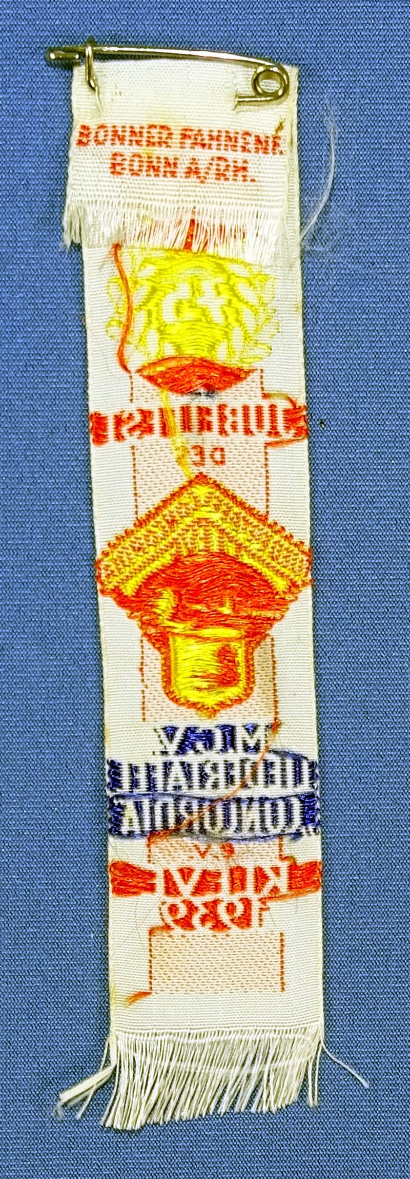 1939 Commemorative Ribbon 'M.G.V. Liedertafel Concordia' — image 2