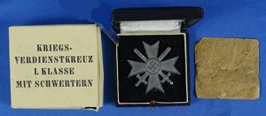 Boxed and Cased 1939 War Merit Cross First Class with …