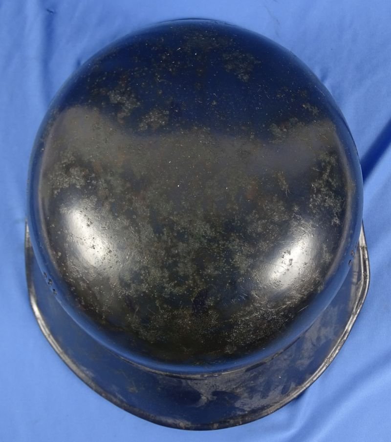 Luftschutz Air Defense Organization Beaded M38 Gladiator Helmet — image 6