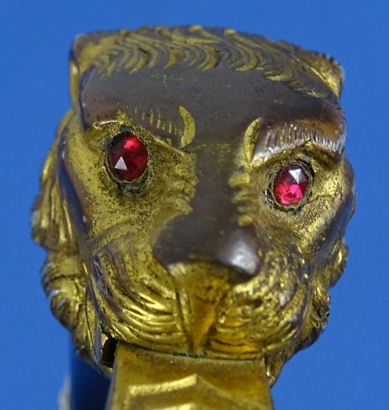 'Scharnhorst' Pattern Panther Head Officer's Sword with Triple Etched Blade and Portepee by Carl Eickhorn — image 11