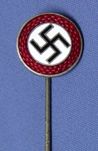 Early NSDAP Supporter Lapel Enamel Badge