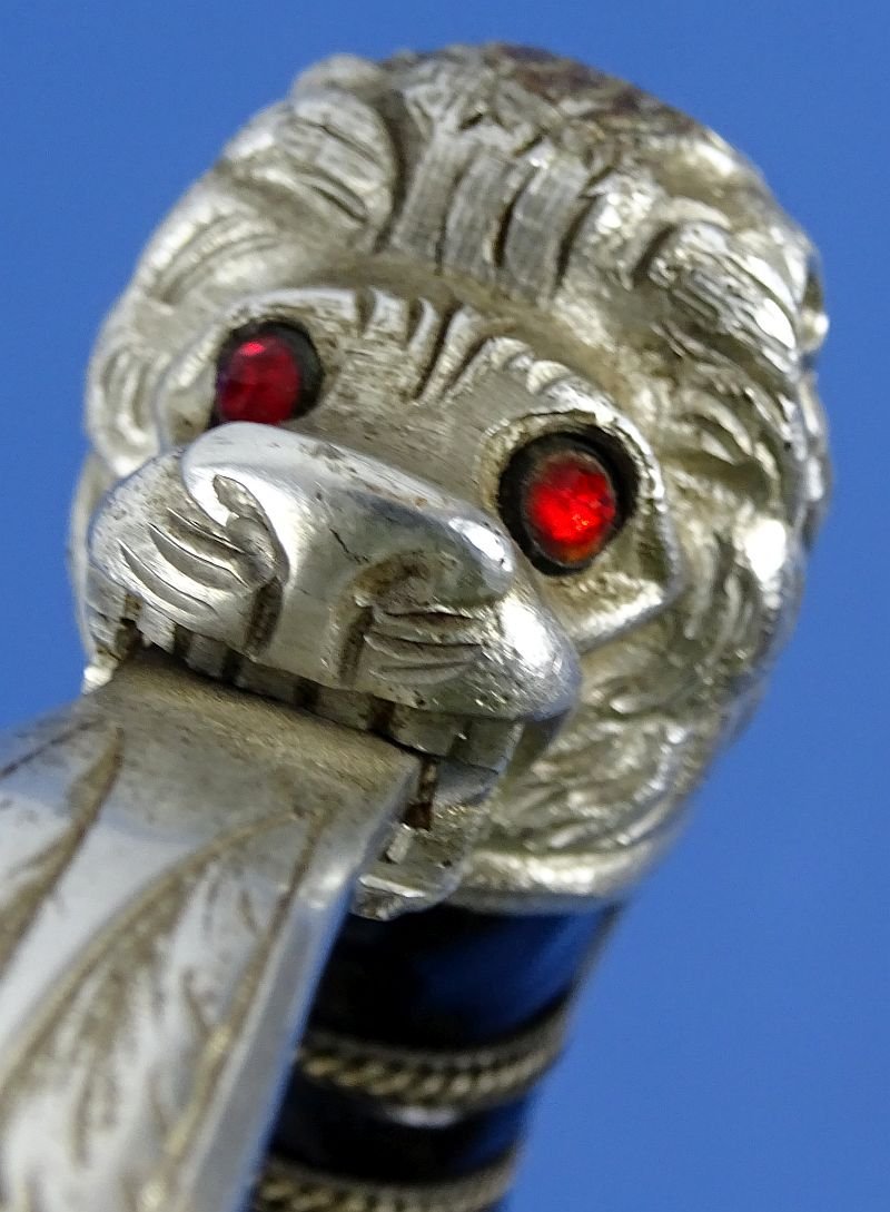 SS Officer's Silver Lion Head Sword — image 10