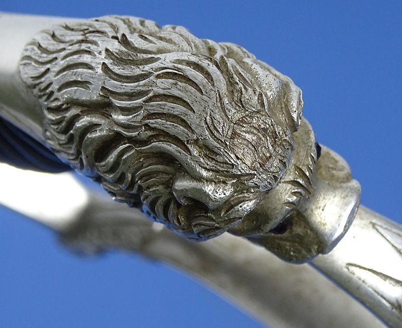 SS Officer's Silver Lion Head Sword — image 11