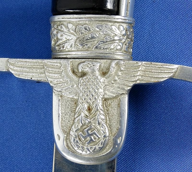 SS Officer's Silver Lion Head Sword — image 7
