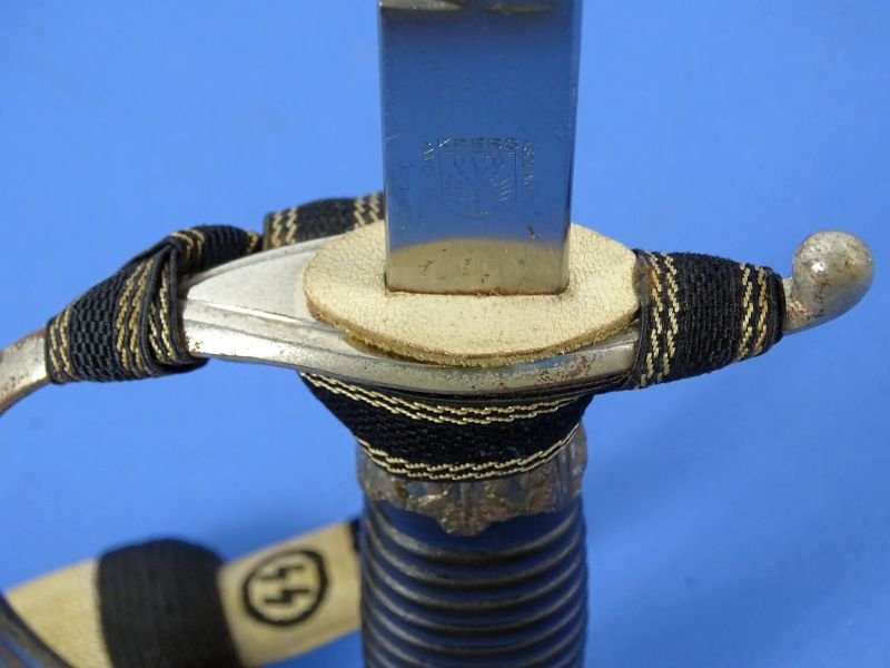 SS Non Commissioned Officer's Sword by Krebs with Portepee — image 7