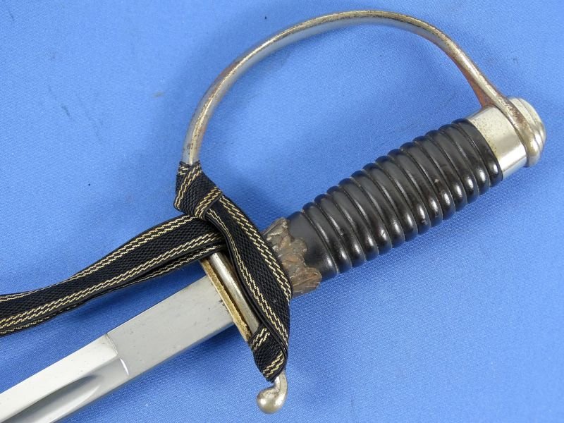 SS Non Commissioned Officer's Sword by Krebs with Portepee — image 8