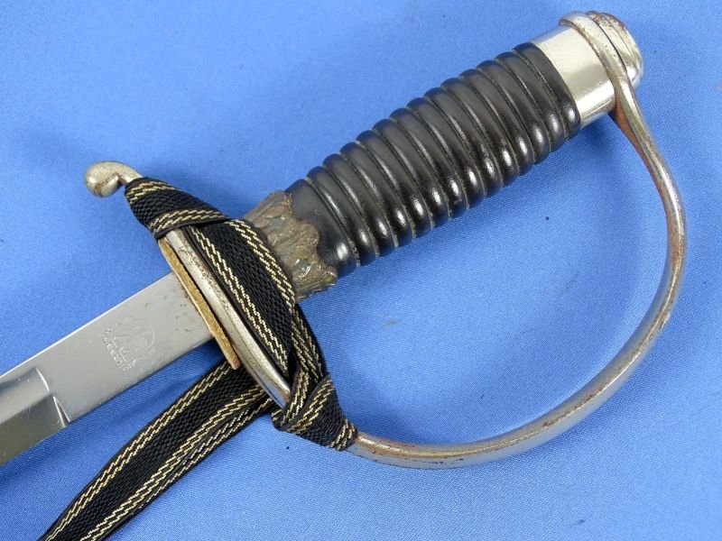 SS Non Commissioned Officer's Sword by Krebs with Portepee — image 9