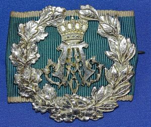 Post WWI Bavarian Prinz Alfons Shooting Badge Second Class