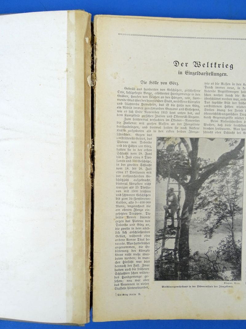 'Der Krieg 1914/18 in Wort und Bild' (World War I in Words and Pictures) Volume II — image 3