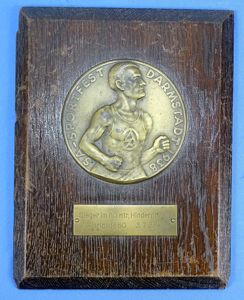 1938 SA Brigade 50 Darmstadt Sportfest Winner Plaque