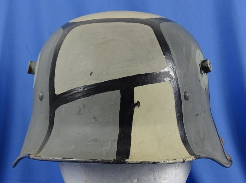 Camouflage M16 Combat Helmet / US Vet Decorated — image 2