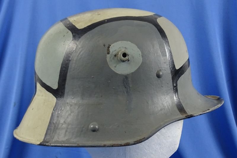 Camouflage M16 Combat Helmet / US Vet Decorated — image 3