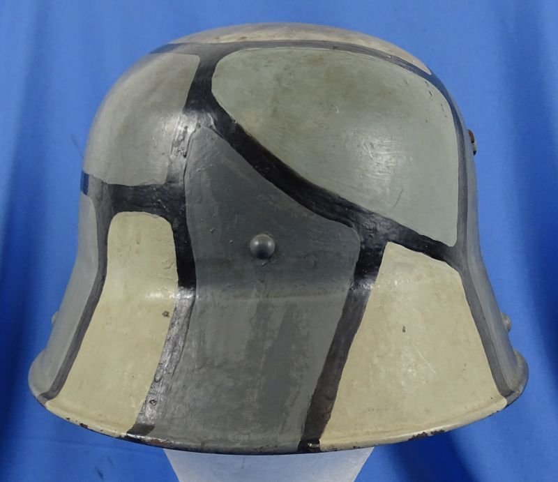 Camouflage M16 Combat Helmet / US Vet Decorated — image 4