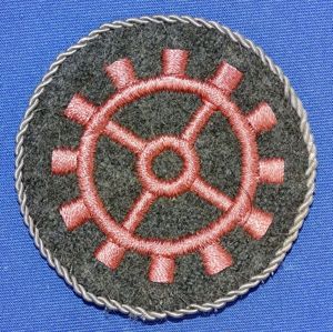 German Army NCO Motor / Armored Mechanic Sleeve Badge