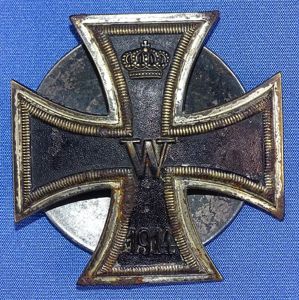 Screw Back 1914 Iron Cross First Class