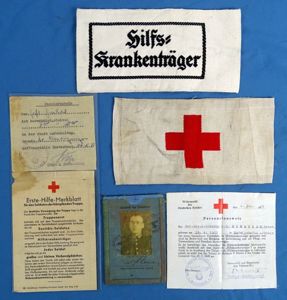 Documents and Insignia Group of a WWII German Police NCO …