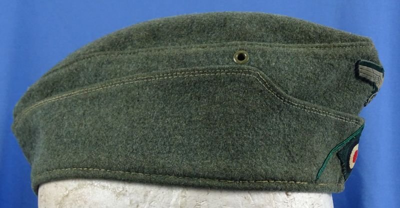 German Army Grenadier or Gebirgsjaeger EM/NCO M34 Overseas Cap — image 3