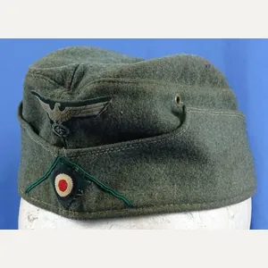 German Army Grenadier or Gebirgsjaeger EM/NCO M34 Overseas Cap