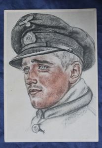 WWII German U-Boot U-21 Captain Postcard