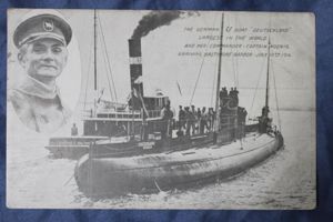 WWI German U-Boat DEUTSCHLAND -Largest in the World – Captain …