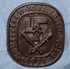 Gautreffen Westfalen Nord 1937 Plastic Tinnie