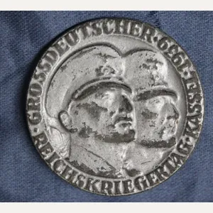 Grossdeutschher Reichskriegertag Kassel 1939 Tinnie