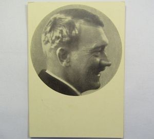 Third Reich Adolf Hitler Postcard