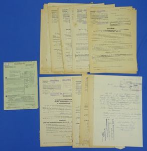 Third Reich Taxation File – 24 Documents