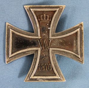 1870 Iron Cross First Class Marked 'JG u. S' – …