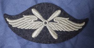 Luftwaffe Flying Personnel Cloth Badge