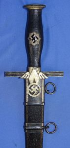 Uncleaned Second Model RLB Officer Dagger