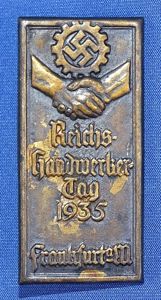 1935 Reichs Handwertier Tag Tinnie